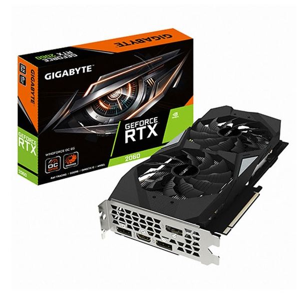 [GIGABYTE] GeForce RTX 2060 WINDFORCE OC D6 6GB