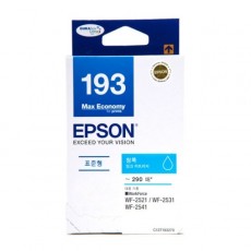 [EPSON] 정품잉크 T193270 파랑 (WF2521/290매) 엡손잉크