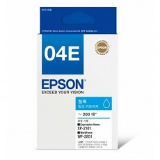 [EPSON] 정품잉크 T04E270 파랑 (XP-2101/220매) 엡손잉크