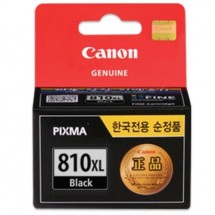 [Canon] 정품잉크 PG-810XL 검정 (IP2770/15ml) 캐논잉크