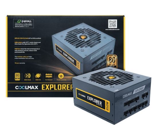[마이크로닉스] COOLMAX EXPLORER 850W 80Plus Gold 230V EU 풀모듈러 (ATX/850W)