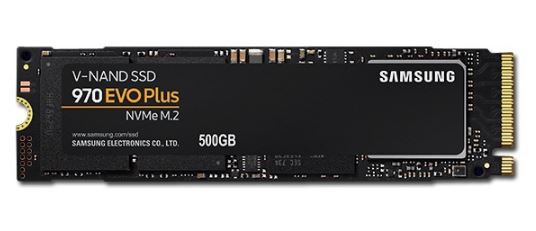 [삼성전자] 공식인증 970 EVO Plus series 500GB M.2 NVMe MZ-V7S500BW