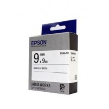 [EPSON] SS9K-PX 라벨테이프 바탕(흰색)/글씨(검정) 9mm