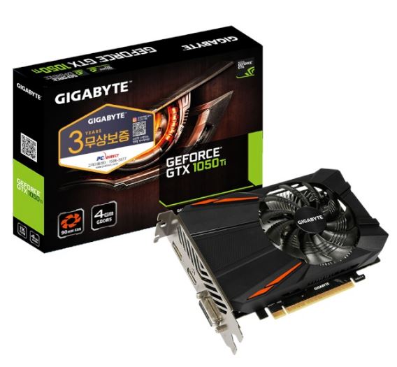 [GIGABYTE] GeForce GTX 1050 Ti UD2 D5 4GB 미니미 피씨디렉트