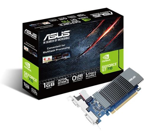[ASUS] 그래픽카드 GeForce GT710 SL D5 1GB 무소음